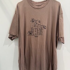 Carhartt Tan Crew Neck T-Shirt
